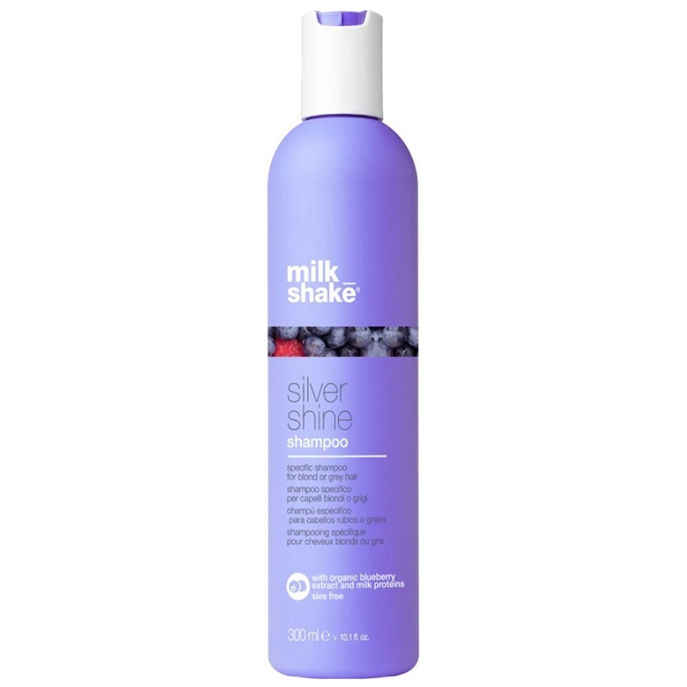 milk_shake Silver Shine Light Purple Shampoo for Blonde Hair 10.1 fl oz